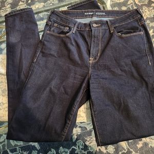 Old Navy High Rise Rockstar Jeans Sz 12 Long